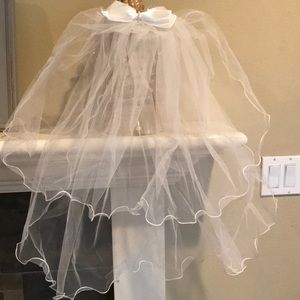 Gorgeous First Communion Veil